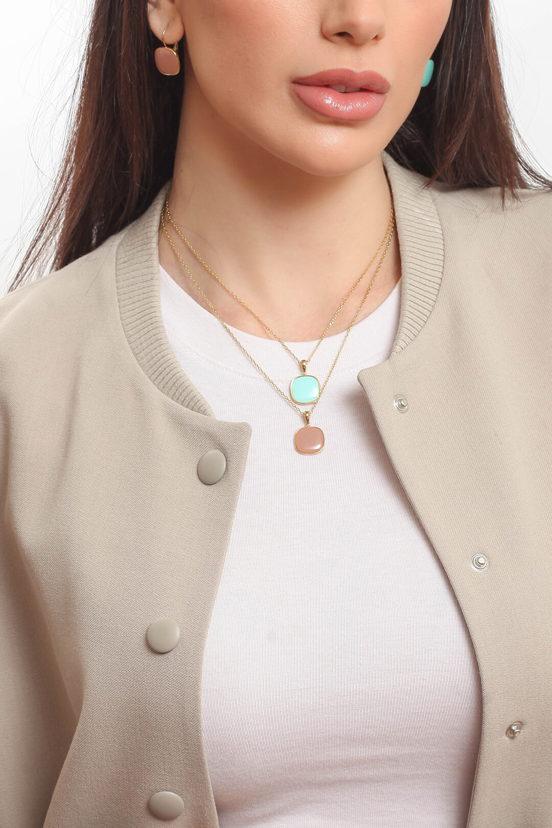 ΚΟΛΙΕ ΧΡΥΣΗ ΑΛΥΣΙΔΑ ΚΑΙ ΤΕΤΡΑΓΩΝΗ ΠΕΤΡΑ ΣΕ ΠΑΤΣΕΛ ΑΠΟΧΡΩΣΕΙΣ - Image 4