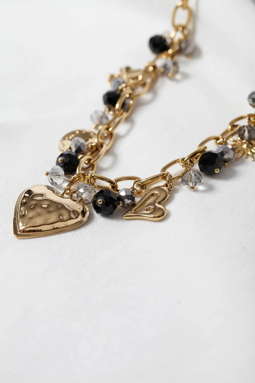 ΚΟΛΙΕ ΚΑΡΔΙΑ ΜΕ ΚΡΥΣΤΑΛΛΑ ΚΑΙ CHARMS - Image 4